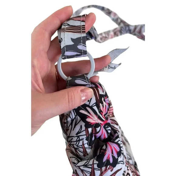 Vera Bradley Sun Washed Tropical Ultralight Quilted Crossbody Zip Pockets Adjust - Picture 8 of 16